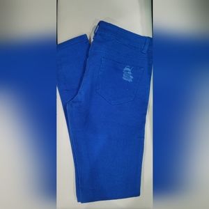 Royal blue jeans 👖